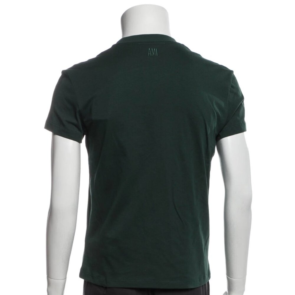 NEW W/ TAGS AMI  Crew Neck Short Sleeve T-Shirt - Picture 3 of 5